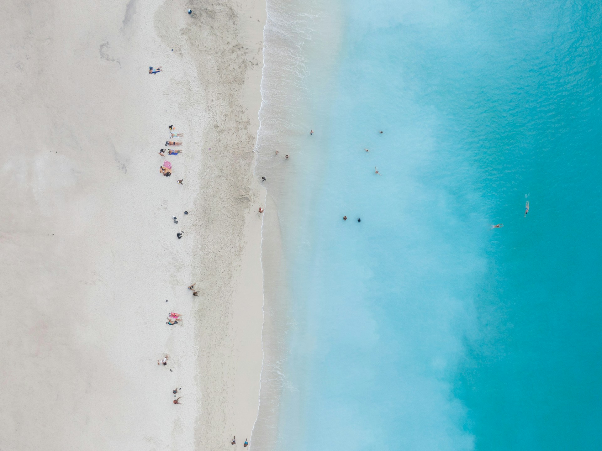 Sal Cape Verde beach in March with turquoise water and sun